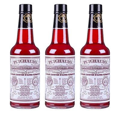 Peychaud&#39;s Aromatic Cocktail Bitters - 10 Ounce Bottle - PACK OF 3