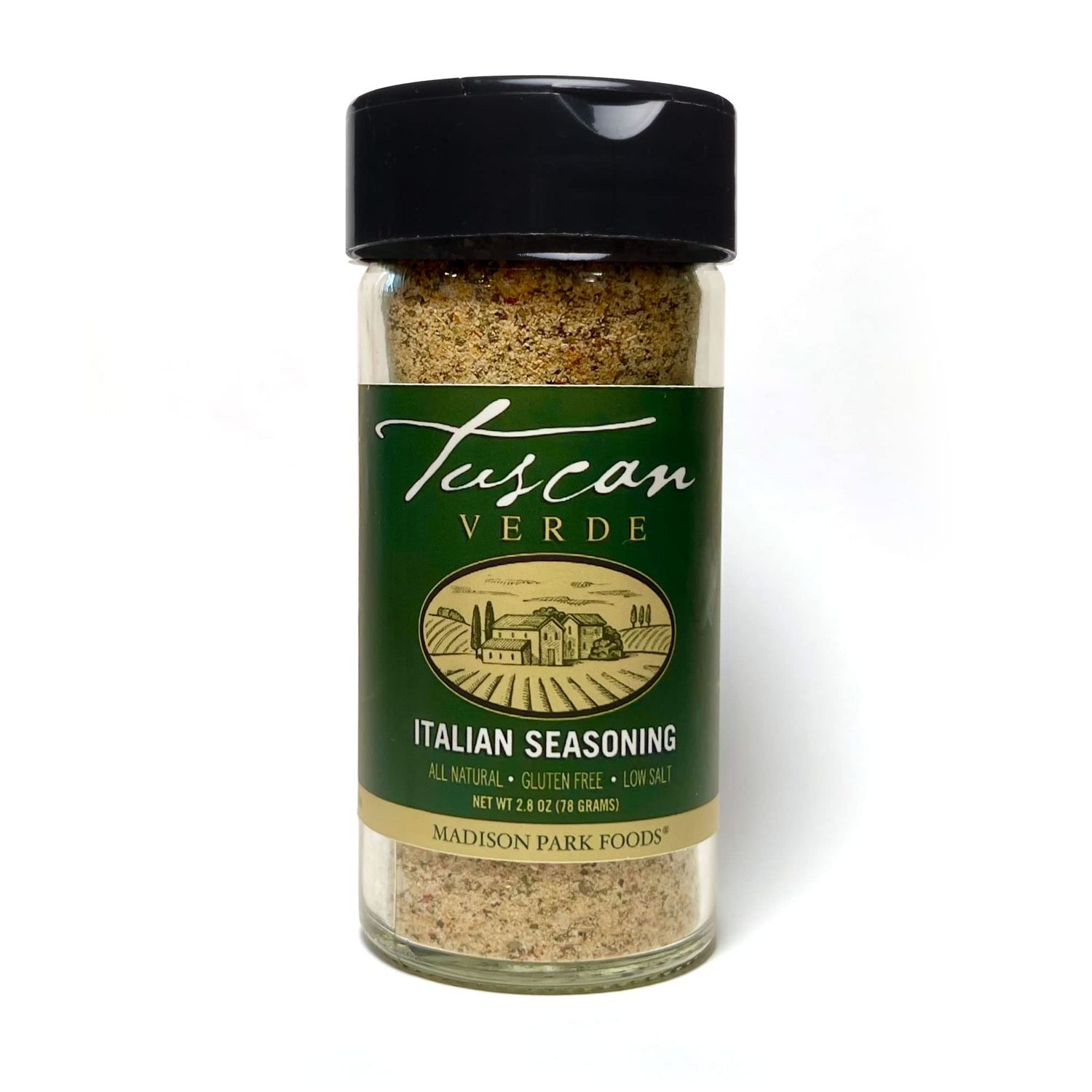 Tuscan Verde Perfect Italian Seasoning Herbs and Spices and Dipping Mix for Chicken, Veggies, Chops