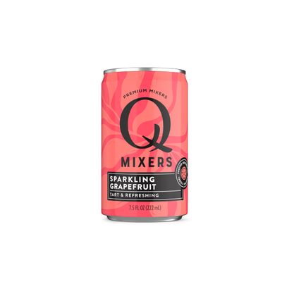 Q Mixers Grapefruit, Premium Cocktail Mixer, 7.5 oz (12 Cans)