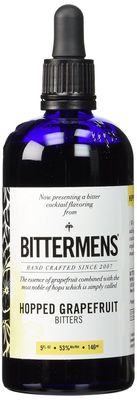 Bittermens Hopped Grapefruit Bitters, 5oz - For Modern Cocktails, The Essence of Grapefruit Combined with the Most Noble of Hops