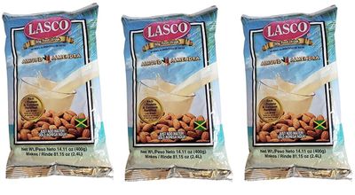 Lasco Vanilla Food Drink ...Available in 2 sizes 3 Pack (400g Lasco Almond Food Drink)