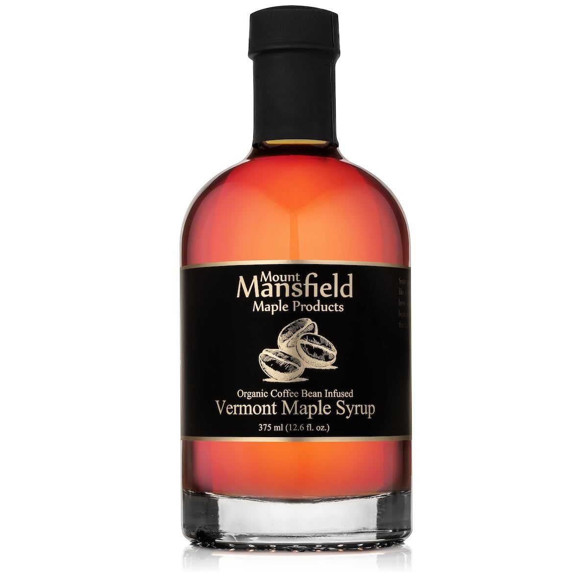 Mansfield Maple Certified Organic Coffee Bean Infused Vermont Maple Syrup 375ml