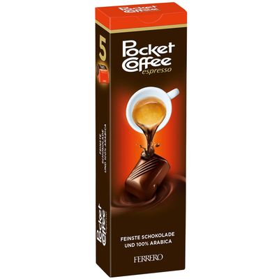 Pocket Coffee Ferrero 12-5 Piece Packs (60 Piece Case)