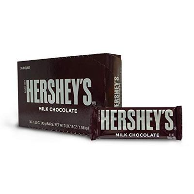 Just Candy 36ct Milk Chocolate Candy Bars, 1.55oz, Made in USA