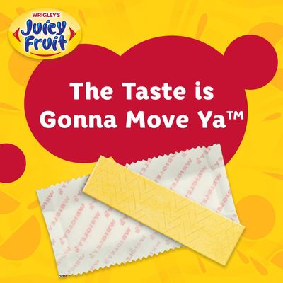 Juicy Fruit Gum Original Chewing Gum, 45 ct