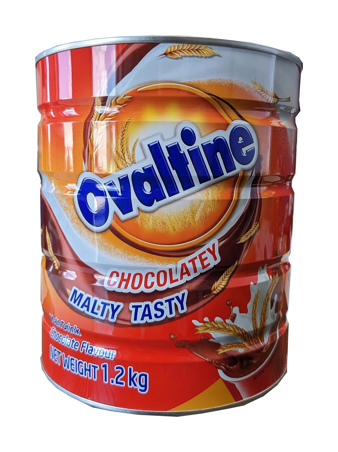 Ovaltine Malt Chocolate Beverage Mix Drink 1200 Gram Large Tin - Thailand