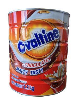 Ovaltine Malt Chocolate Beverage Mix Drink 1200 Gram Large Tin - Thailand