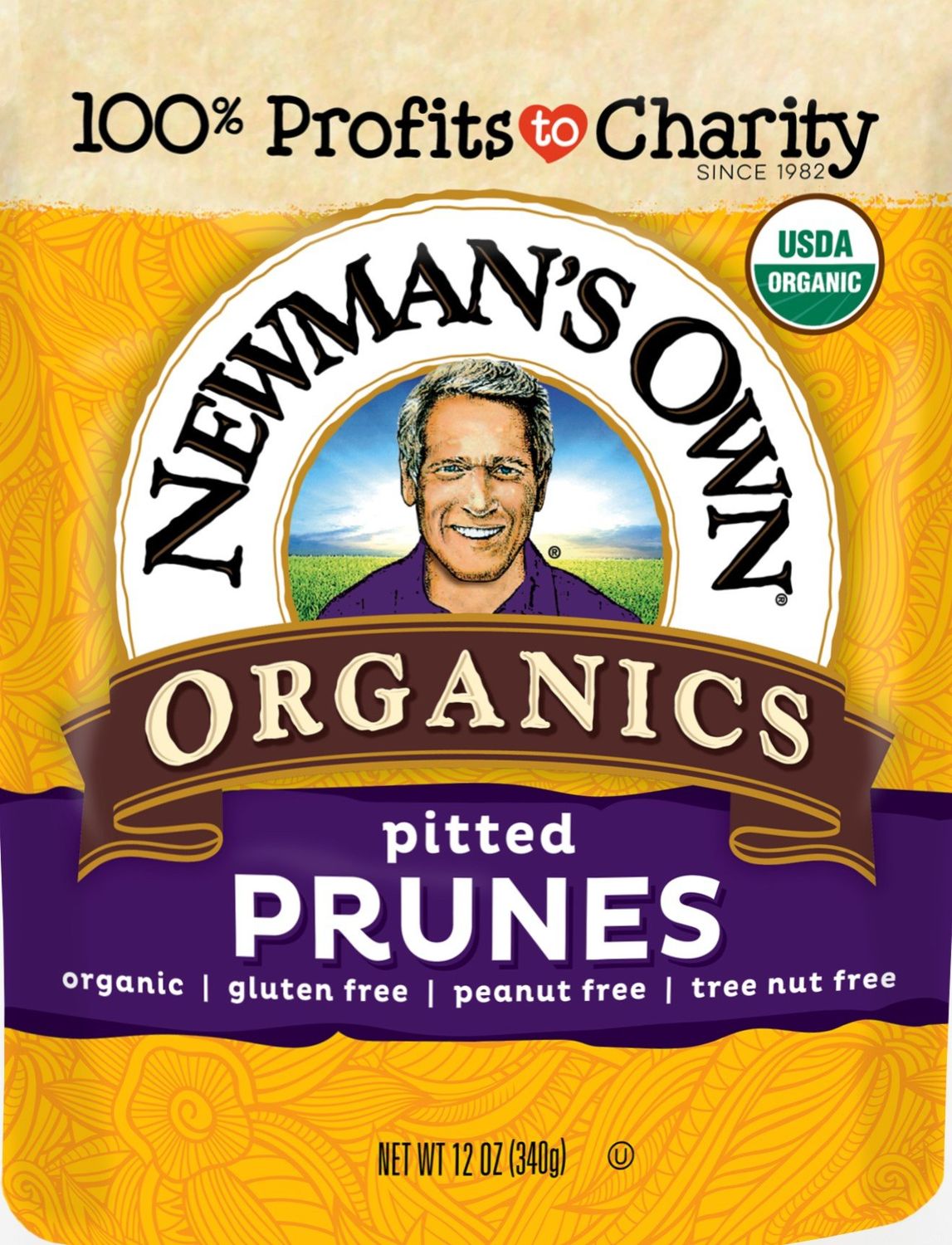 NEWMANS OWN Organic Dried Prunes, 12 OZ