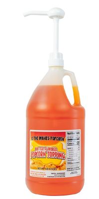 Buttery Flavor Popcorn Topping (Gallon w/Pump)