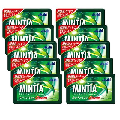 Mintia Catechin Mint 0.2oz 10pcs Japanese Tablet Candy Ninjapo