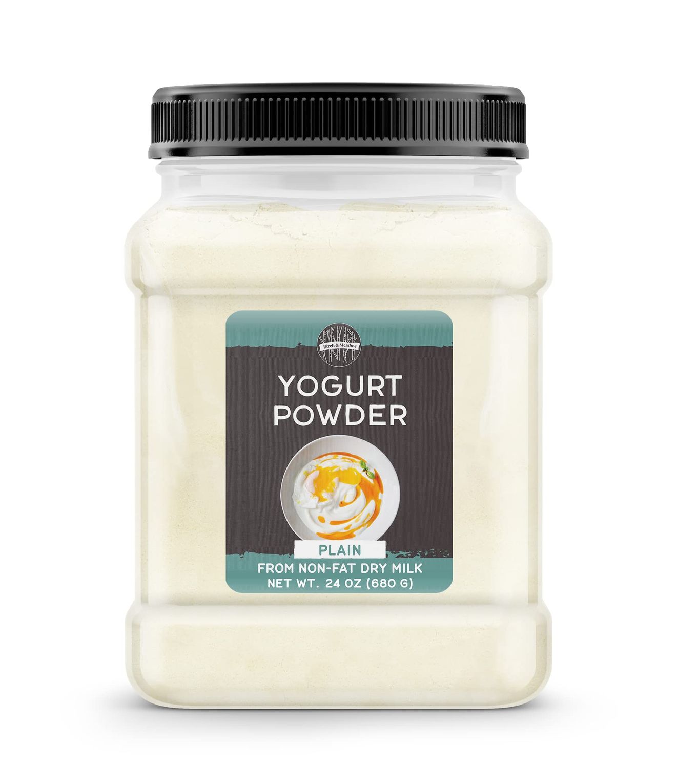 Birch &amp; Meadow Yogurt Powder, 1.5 lb, Made from Non-fat Dry Milk, Nutritious