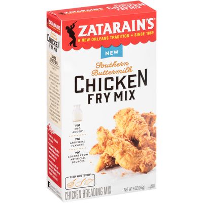 Zatarain&#39;s Southern Buttermilk Chicken Fry Mix, 9 oz