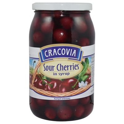 Cracovia Sour Cherries in Syrup 820g