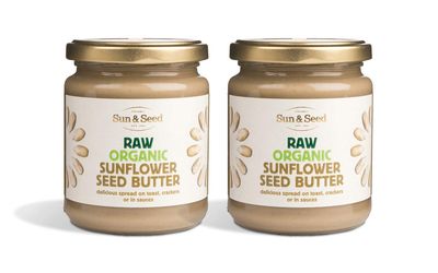 Sun &amp; Seed - Raw Organic Nut Butter Spreads - Gluten-Free and Keto Friendly - Ultra Nutritious (250g) (Sunflower Butter)