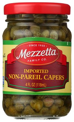 Mezzetta Caper Non Pareil, 4 Oz (Pack Of 12)