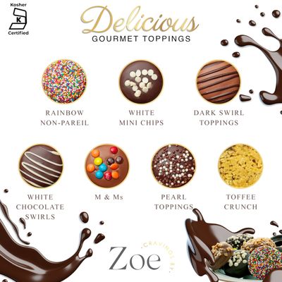 CRAVINGS BY ZOE Gourmet Chocolate Covered Cookies Gift Basket | 12 Piece | Kosher Milk & Dark Belgian Chocolate Food Gift Box | Birthday, Christmas, Holiday, Thank You Gifting Men Women Mom Dad Family