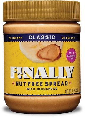 Finally! Classic Chickpea Butter Spread | Peanut Butter Taste with No Nuts  - 11 OZ