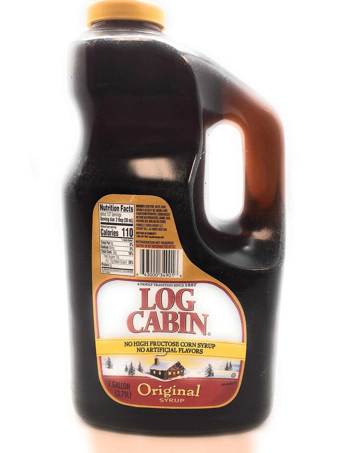 Log Cabin Original Syrup - 1 Gallon