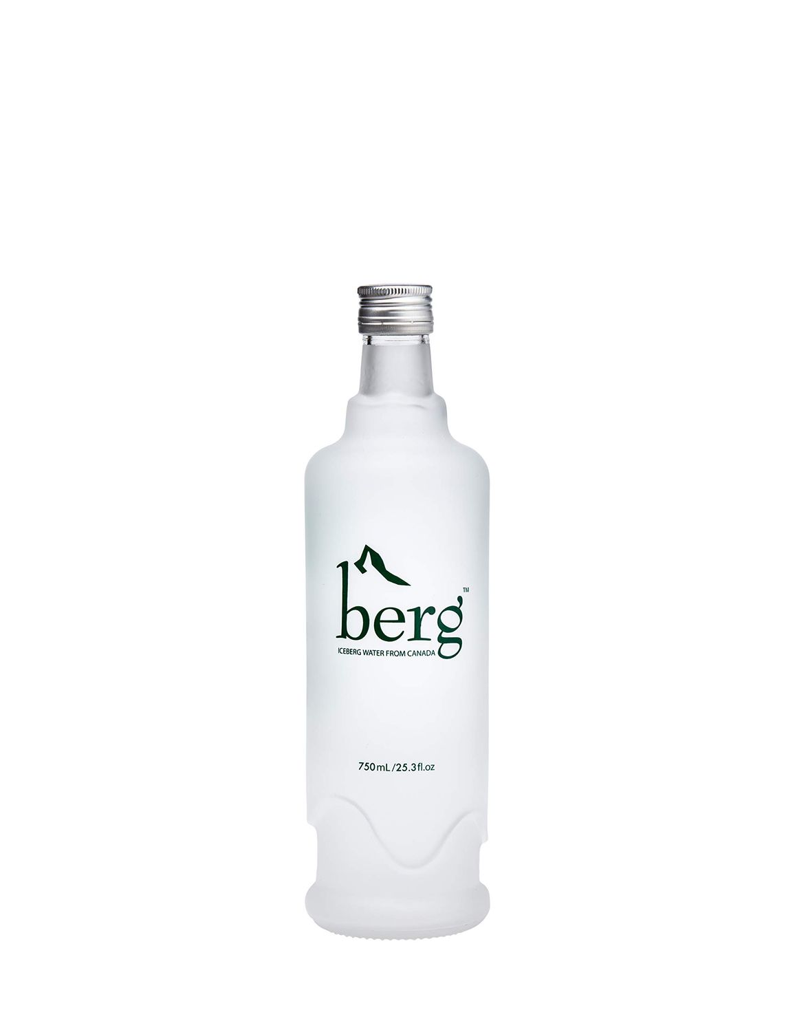 Berg Water, Sourced from Icebergs, 25.36 Fl Oz (Case of 12 750ml Glass Bottles)