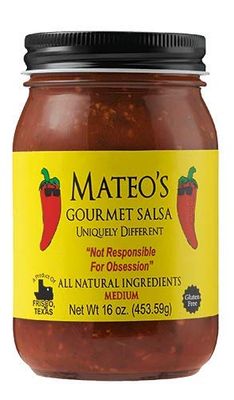 Mateos Gourmet Salsa, Medium &amp; Mild 16 oz (Variety Pack)