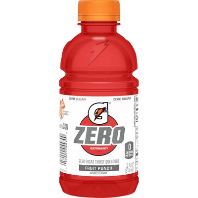 Gatorade Fruit Punch Thirst Quencher, 12 Fl Oz Bottles, 6 Pack