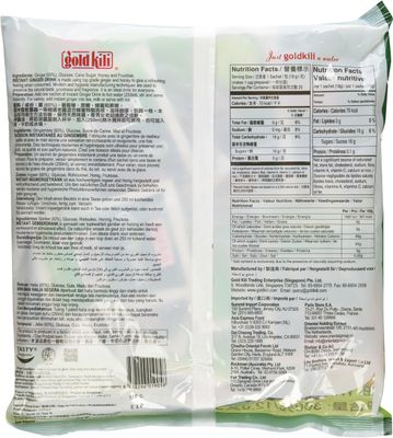 Ginger Drink Gold Kili 40 Sachets Packed in 2 Bags, 12.6 oz (With Honey)