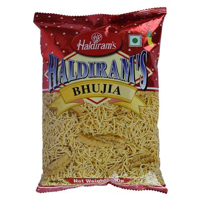 Haldiram&#39;s Bhujia , Savory Spices Beans &amp; Gram Flour Noodles - 35.30oz, 1kg