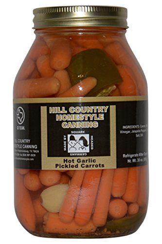 Texas Hill Country Hot Garlic Dill Carrots 32oz