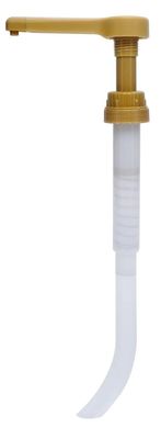 Sauce Pump for DaVinci and Torani 64 fl. oz. Chocolate and Caramel Sauce Bottles. 15ml (1 Tablespoon) per Stroke. FDA Compliant. BPA Free. Product of Bayside Traders