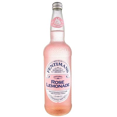 Fentimans Sparkling Rose Lemonade - Sparkling Pink Lemonade with Natural Ingredients &amp; Pure Rose Extract, Mixer, Craft Soda, Botanically Brewed Lemonade - 9.3 Fl Oz (Pack of 3)