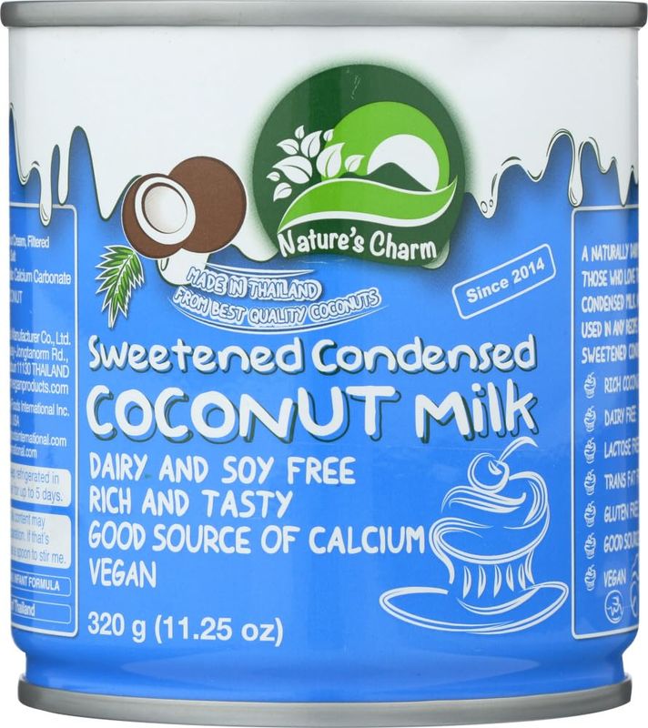 Nature&#39;s Charm Sweetned Condensed Coconut Milk, 11.25 Oz. (Pack of 2)