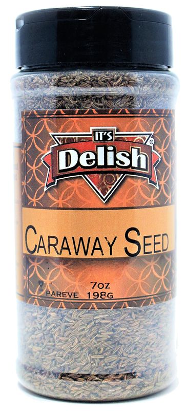Gourmet Caraway Seeds by Its Delish, Medium Jar, 7 oz