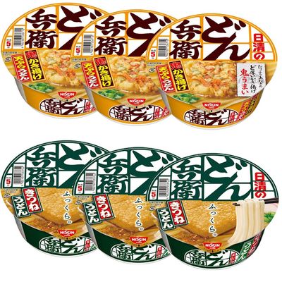 Donbei Assortment 2.5oz 2Types  3pcs japanese Instant Noodle Ninjapo