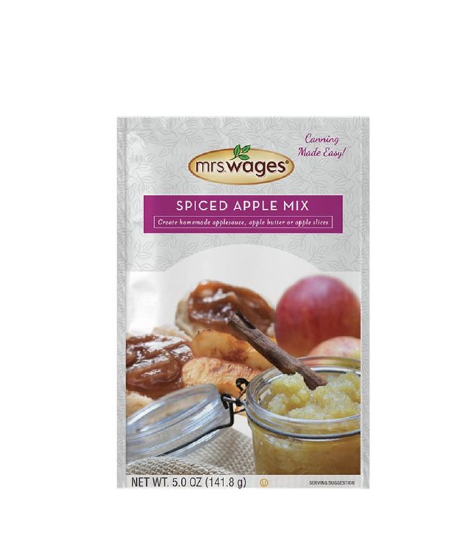 Mrs. Wages Spiced Apple Mix | Easy-To Use | Spiced Seasoning Mix | Simple Canning | Fresh Tasting Pie Filling | Variety of Uses | 5.0 oz packet (Value Pack of 12)