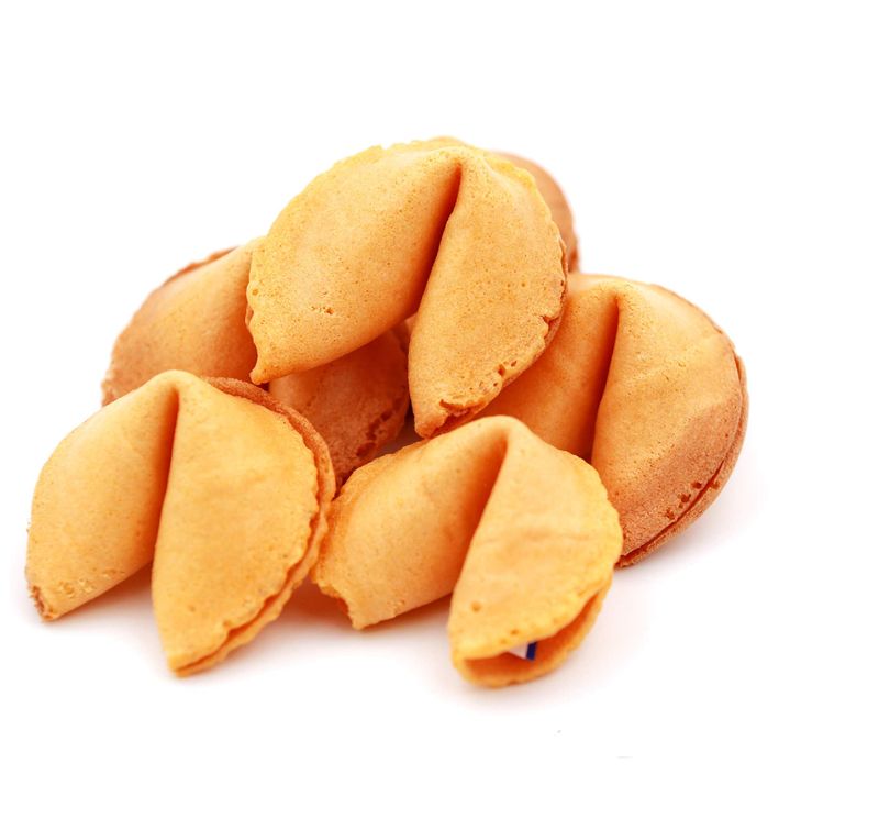 Sky | Fortune Cookies 100Pk | Premium USA Baked, Bulk Fortune Cookies Individually Wrapped, Fortune Cookie Rounds, Fresh Cookies, Chinese Fortune Cookies, Chinese New Year Snacks