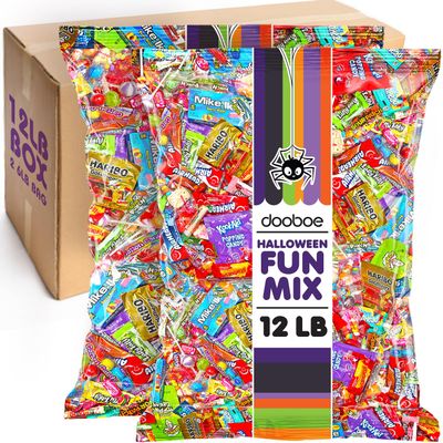 BULK Candy  12 Pounds  Huge Parade Candy Assortment  Bulk Candy Individually Wrapped For Schools Offices Mixed Party Candies  Assorted Candy for Pinata Filler Birthdays Easter Claw Machines