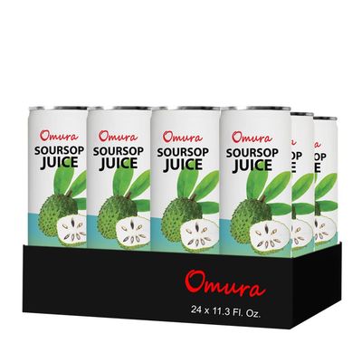 OMURA SOURSOP GRAVIOLA GUANABANA JUICE (24-Pack)