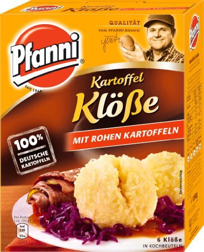 Pfanni Potato Dumplings with Raw Potatoes (Kartoffel Kle mit Rohen Kartoffeln) 200g
