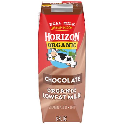Horizon Organic Shelf-Stable 1% Lowfat Milk Box, Chocolate, 8 Fl Oz, 1 Pack
