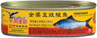 Eagle Coin Canned Dace Fish with Salted Black Beans