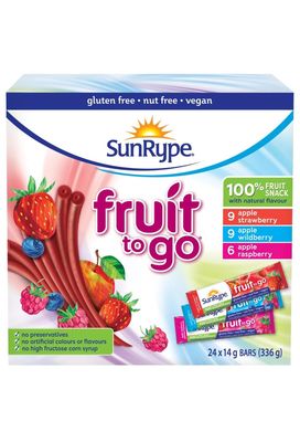 SunRype FruitSource SunRype Fruit to GoFruit Snack Variety Pack, 336g12oz, {Imported from Canada}