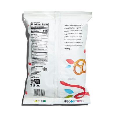 365 by Whole Foods Market, Organic Unsalted Mini Pretzel Twists, 8 Ounce