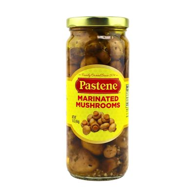 Pastene Marinated Mushrooms, 16 Ounce (1 Pack)