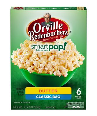Orville Redenbacher&#39;s Smart Pop! Butter Flavored Popcorn (2 Pack) 6 Count Boxes
