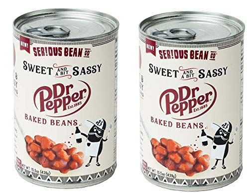 Serious Bean Co. Dr. Pepper Baked Beans 15 oz (Pack of 2)