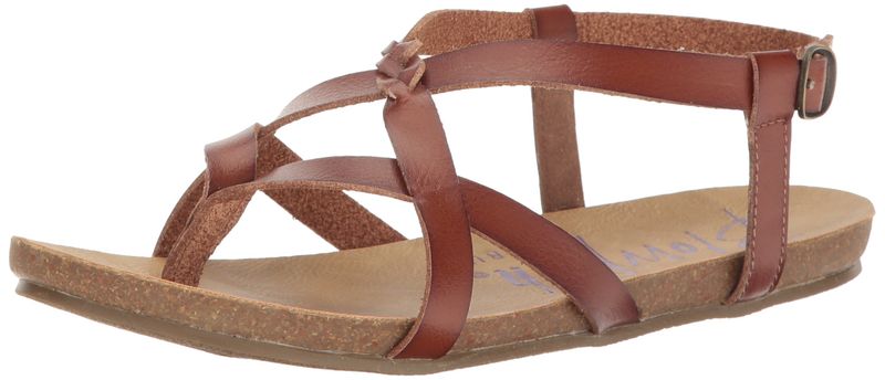 Blowfish Malibu Women&#39;s Granola-B Sandal, Scotch Dyecut, 6.5 M US