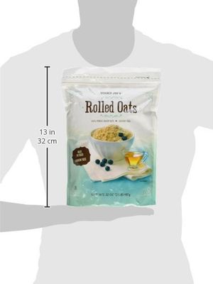 Trader Joe's Whole Grain, Gluten Free Rolled Oats - Two 32 oz. Bags