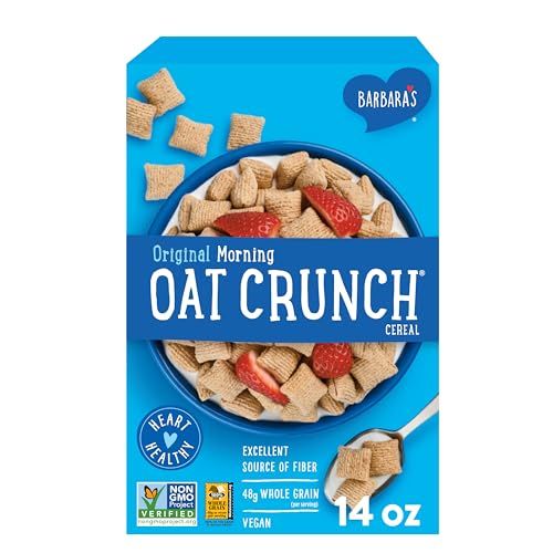 Barbara&#39;s, Non-Gmo Cereal, Morning Oat Crunch, 14 Oz (Packaging May Vary)