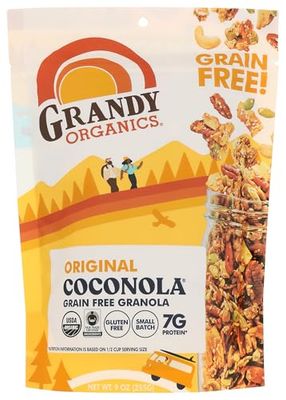 Grandy Organics Coconola Grain Free Granola, 9 oz