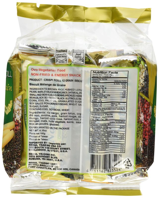 Crispi Roll 12 Grain Biscuit 2 Packs